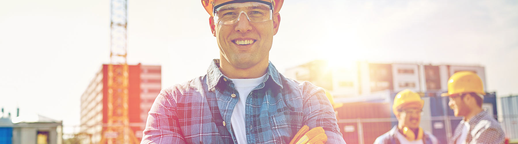 Happy Construction Worker